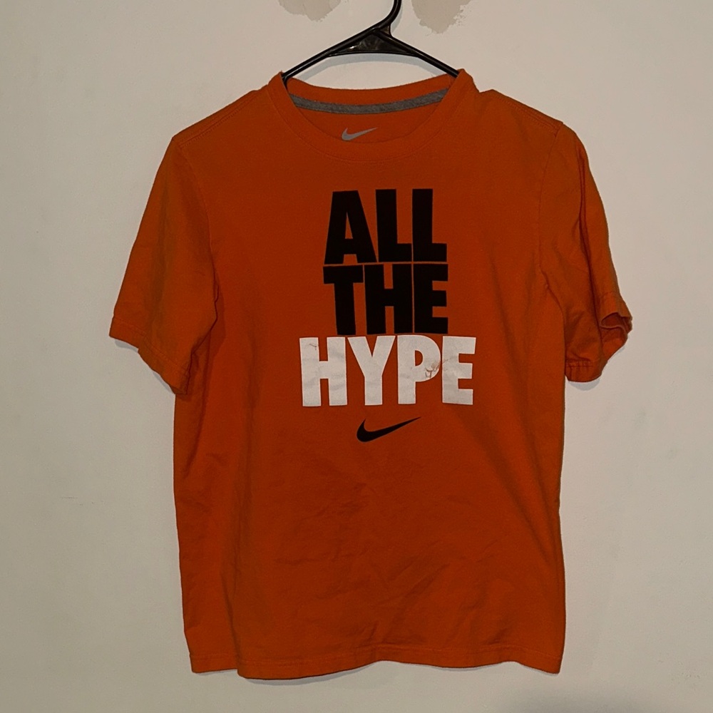 Nike Orange Kids Tee - All The Hype